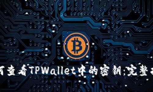 如何查看TPWallet中的密钥：完整指南